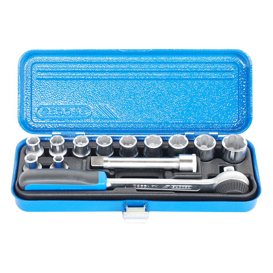 19 HMZ / KMZ Socket Sets 1/2" - 14 / 15 pieces