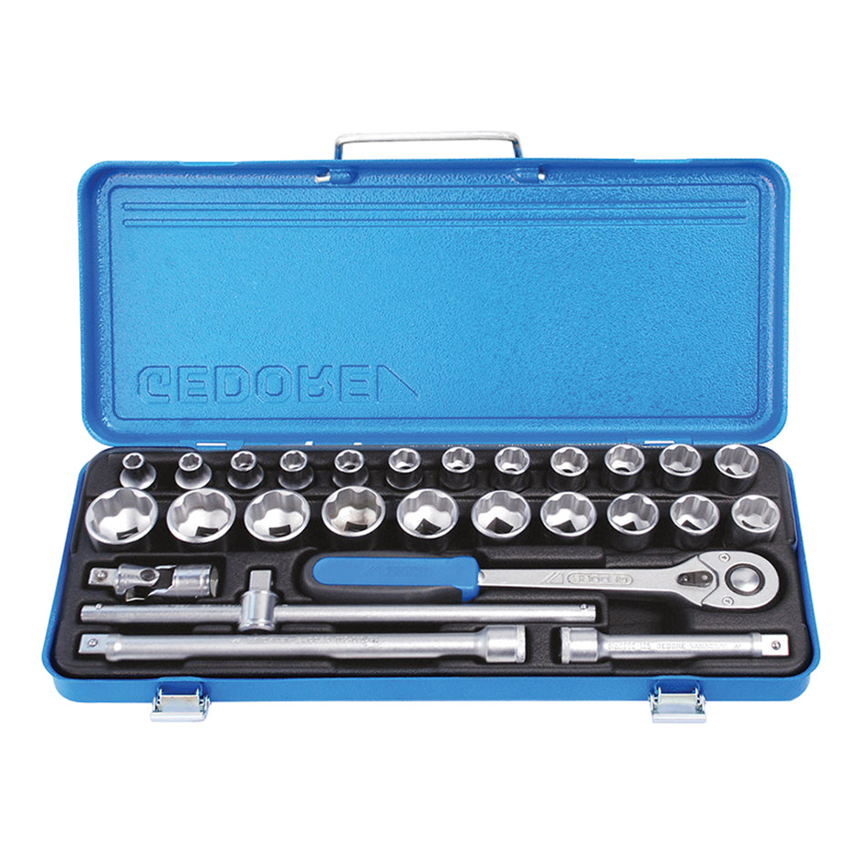 19 / 22 TMU-10T Socket Sets 1/2" - 29 pieces