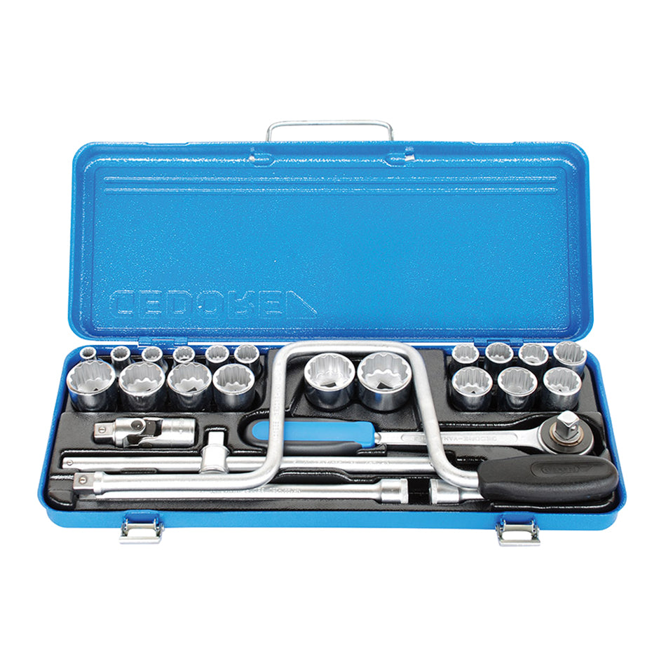 19 TMZ / TMAZ Socket Sets 1/2" - 27 pieces