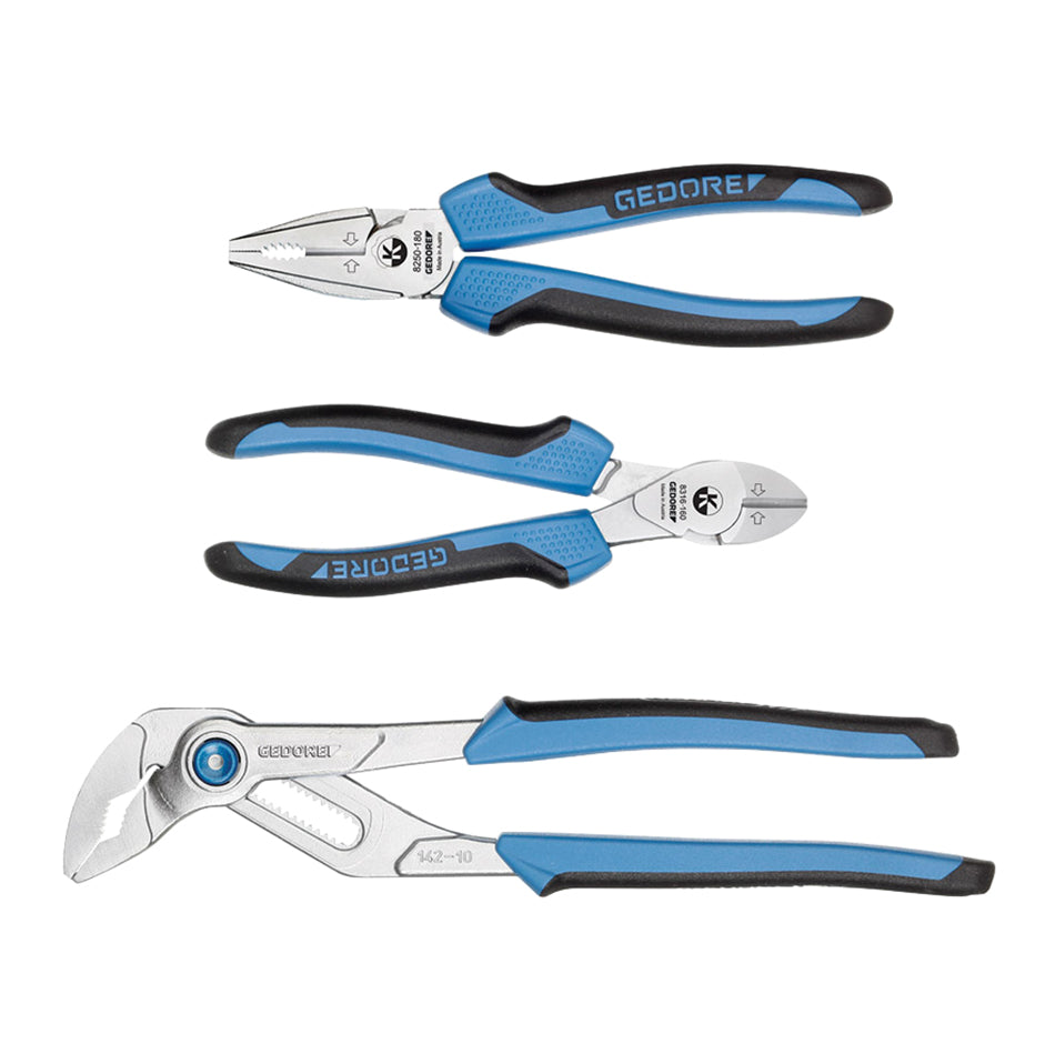 S 8303 JC Pliers Set - 3 Pieces