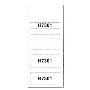 Sample Ticket Book