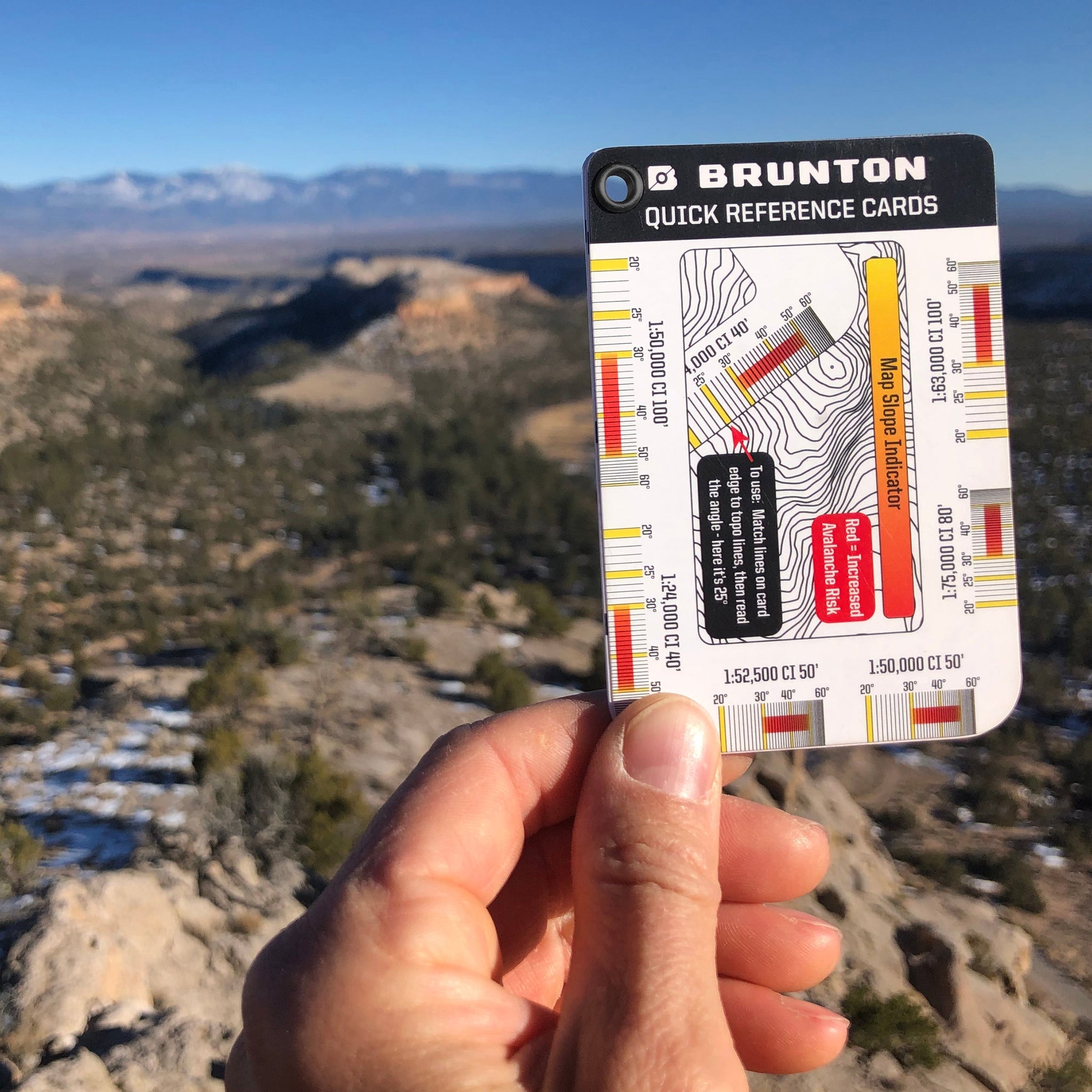 Brunton Quick Reference Card Set - GeoPro Supplies